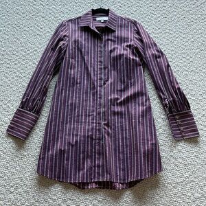 Caroline Constas  cotton shirt dress